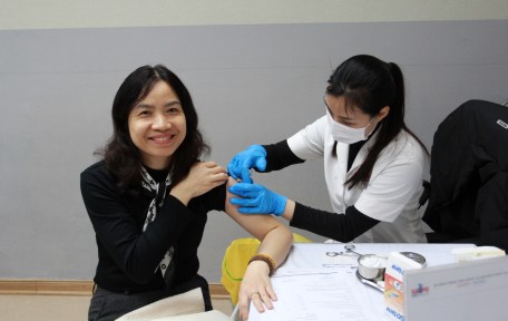 HANEL TỔ CHỨC TIÊM VẮC XIN CÚM MÙA CHO CÁN BỘ NHÂN VIÊN VÀ NGƯỜI THÂN